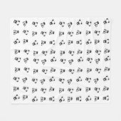 Couverture Polaire Cobija panda (Devant (Horizontal))