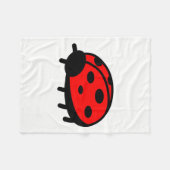Couverture Polaire Coccinelle (Devant (Horizontal))