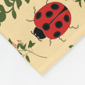Couverture Polaire Coccinelles au soleil (Coin)