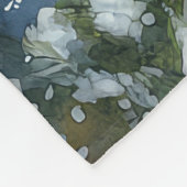 Couverture Polaire Cockapoo Dog in Sledge Let it Neige Christmas (Coin)