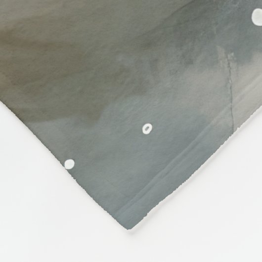 Couverture Polaire Cockapoo Dog in Snow Christmas (Coin)