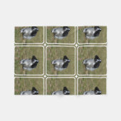 Couverture Polaire Cocker anglais adorable (Devant (Horizontal))