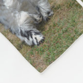 Couverture Polaire Cocker anglais adorable (Coin)