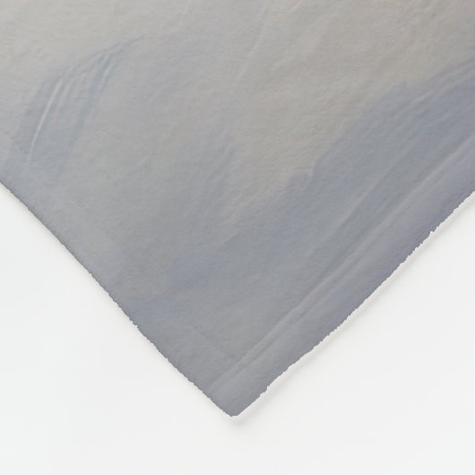 Couverture Polaire Cocker d'hiver Spaniel Caravan Christmas Adventure (Coin)