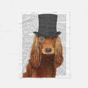 Couverture Polaire Cocker Spaniel, Formal Hound et Casquette