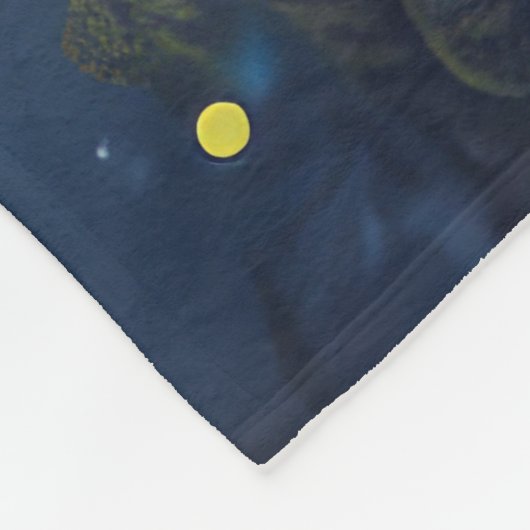 Couverture Polaire Cocker Spaniel Noël Festive Voyage (Coin)