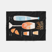 Couverture Polaire Cocktail Aperol Spritz (Devant (Horizontal))