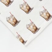 Couverture Polaire Cocktail de café glacé (Coin)