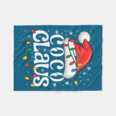 Couverture Polaire Coco Claus Funny Xmas Christmas Grandma Holiday St (Devant (Horizontal))