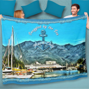 Couverture Polaire Cocooné par la mer Marina Vallarta 0946 