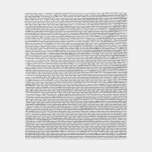 Couverture Polaire Codage (Devant)