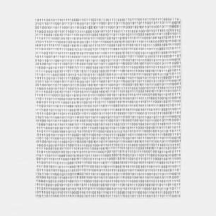 Couverture Polaire Code binaire Bandes blanches noires