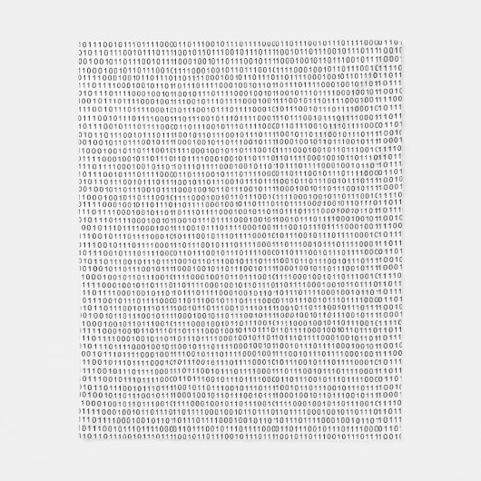 Couverture Polaire Code binaire Bandes blanches noires (Devant)