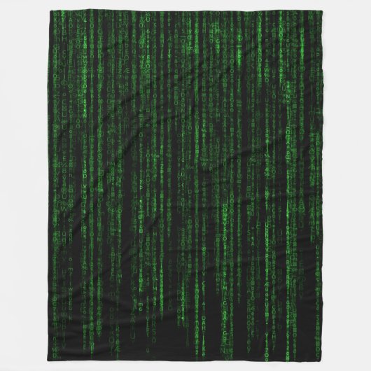 Couverture Polaire Code matriciel (Devant)