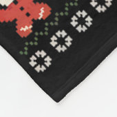 Couverture Polaire Code Qr Danse Trump Président Code Danse Noël (Coin)