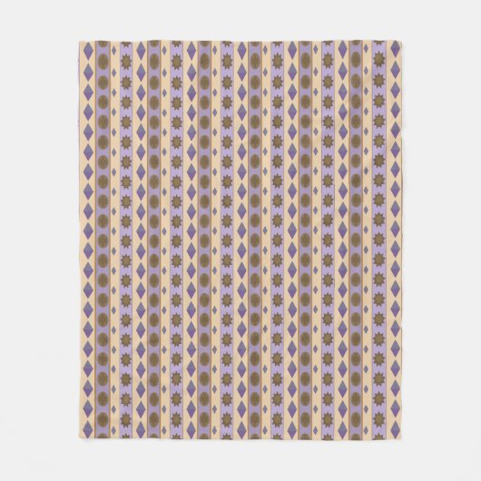 Couverture Polaire CODE symboles bleu petite impression (Devant)