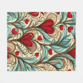 Couverture Polaire Coeur (Devant (Horizontal))