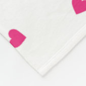 Couverture Polaire cœur (Coin)