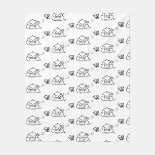 Couverture Polaire Coeur brisé Poop - Brootsch le PooPoo