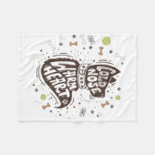 Couverture Polaire Coeur chaud de la peau froide (Devant (Horizontal))