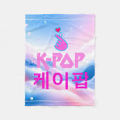 Couverture Polaire Coeur de doigt K-Pop : Montrez votre amour (Devant)