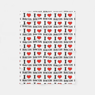 Couverture Polaire Coeur de lard