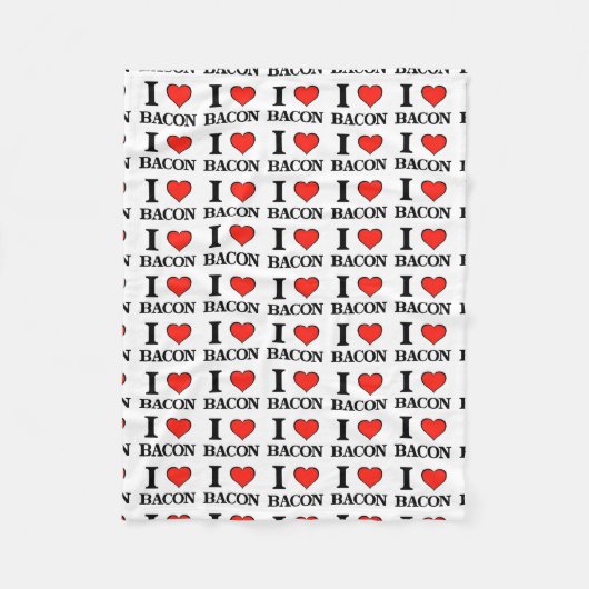 Couverture Polaire Coeur de lard (Devant)