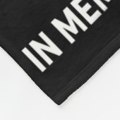 Couverture Polaire Coeur En Mémoire De Mon Frère Sensibilisation Au S (Coin)