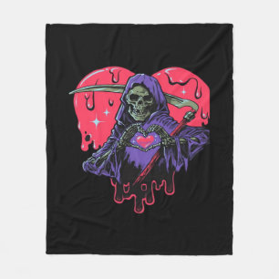 Couverture Polaire Coeur Mains Reaper Classique