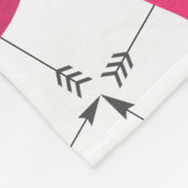 Couverture Polaire Coeurs (Coin)