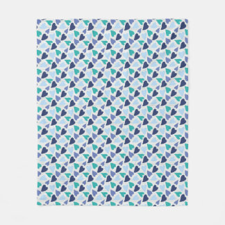 Couverture Polaire Coeurs