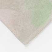 Couverture Polaire Coeurs de lueur de Champagne (Coin)