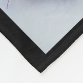 Couverture Polaire Coeurs et amour Saint Valentin Photo noire (Coin)