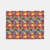 Couverture Polaire Coeurs et les mains Aimer Bébé Fleece Jeter couver (Devant (Horizontal))
