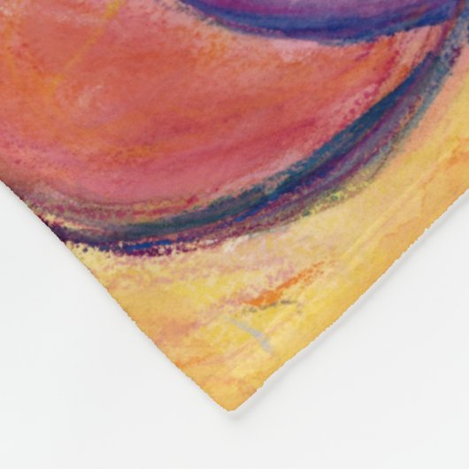 Couverture Polaire Coeurs & Mains Aimer Diversité Art Soft Blanket (Coin)