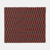 Couverture Polaire Coeurs sur le tableau de bord (Devant (Horizontal))