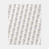 Couverture Polaire Coffee Mug Word Art (Devant)