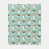 Couverture Polaire Coffee Thade Beagle (Devant)