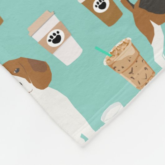 Couverture Polaire Coffee Thade Beagle (Coin)