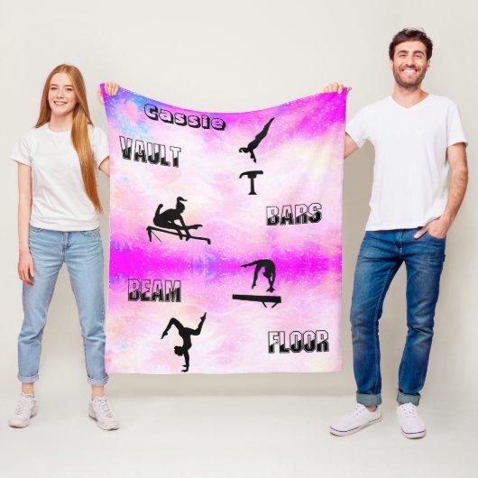 Couverture Polaire Coffre de gymnastique, Bars, Poutres, Plancher Cou (En situation)