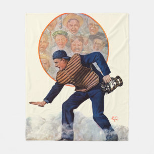 Couverture Polaire Coffre-fort au plat