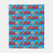Couverture Polaire Colibri (Devant)
