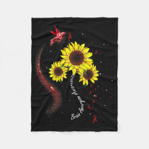 Couverture Polaire Colibri Bourguignon Tournesol Anévrisme Cérébral S
