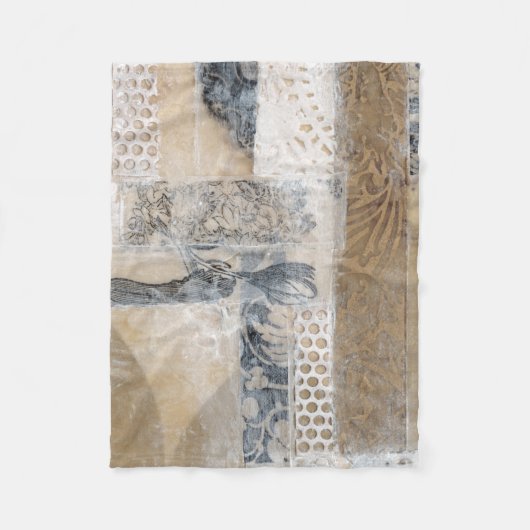 Couverture Polaire Collage de dentelle I (Devant)