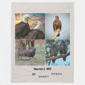 Couverture Polaire Collage de Harriet M15 et de l'e (Devant)