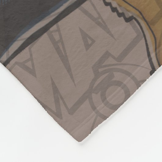 Couverture Polaire Collage de la Ligue de Justice (Coin)