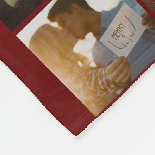 Couverture Polaire Collage de photos 80 Unique Personnalisé do-it-you (Coin)