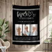 Couverture Polaire Collage de photos commémoratives pour toujours dan