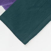 Couverture Polaire Collage de photos de famille (Coin)