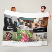Collage de photos de famille personnalisées pour g